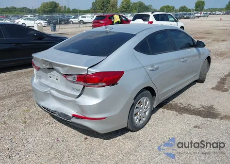 2018 Hyundai Elantra Se из США, поврежденный, VIN 5NPD74LF1JH376103